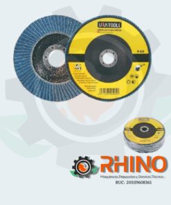 DISCO LIJA FLAP P/METAL 115MM 60 UYUSTOOLS - DLF460T