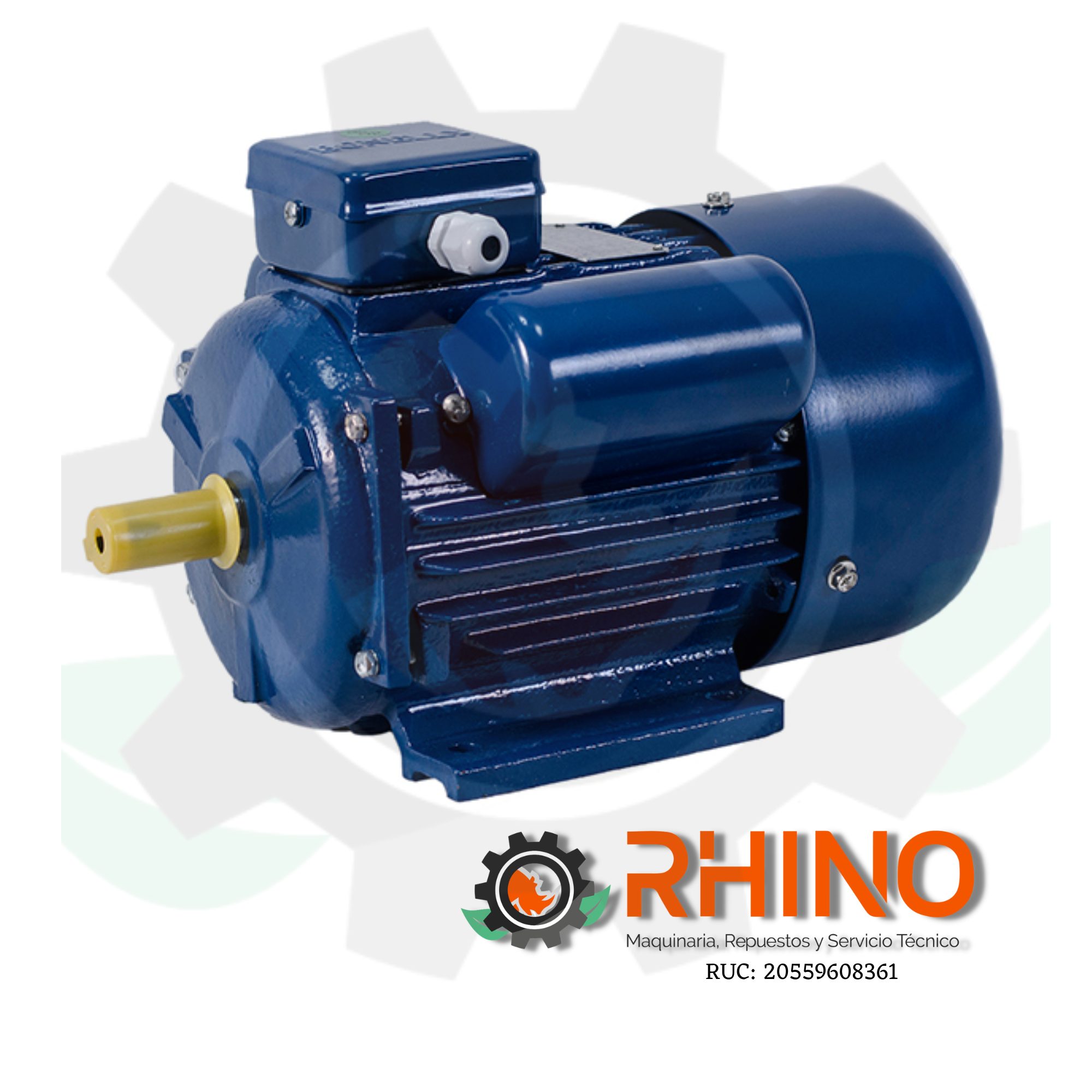 MOTOR ELECTRICO MONOFÁSICO 0,5HP DE BAJA WELKER YC80B - 4
