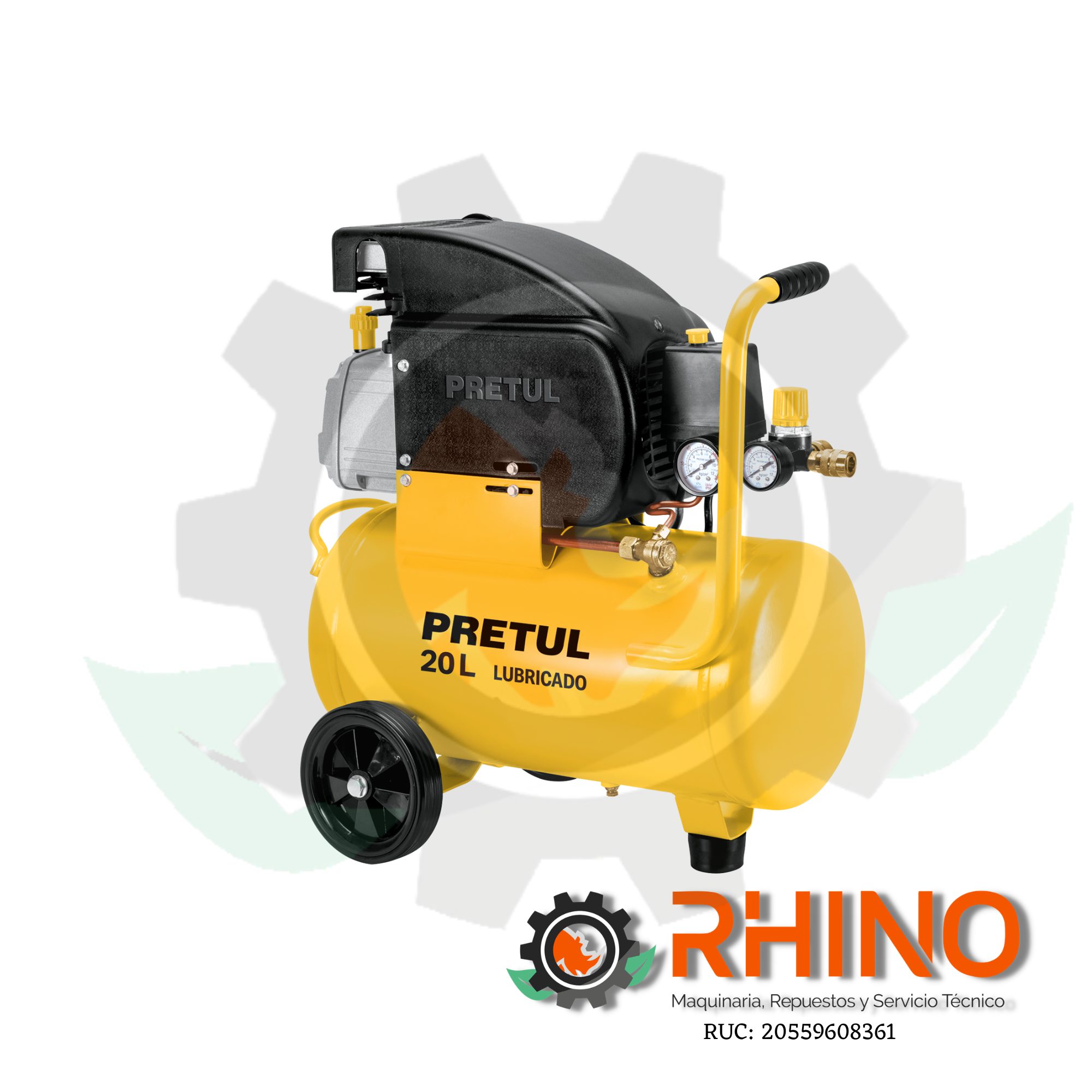 COMPRESOR DE 20 L, 2-1/2 HP 127V,60Hz PRETULL COMP-20LP 23065