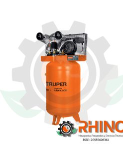 COMPRESORA VERTICAL120 L 4 HP 220 V, CON CLAVIJA TRUPER COMP-120LVC 1102131