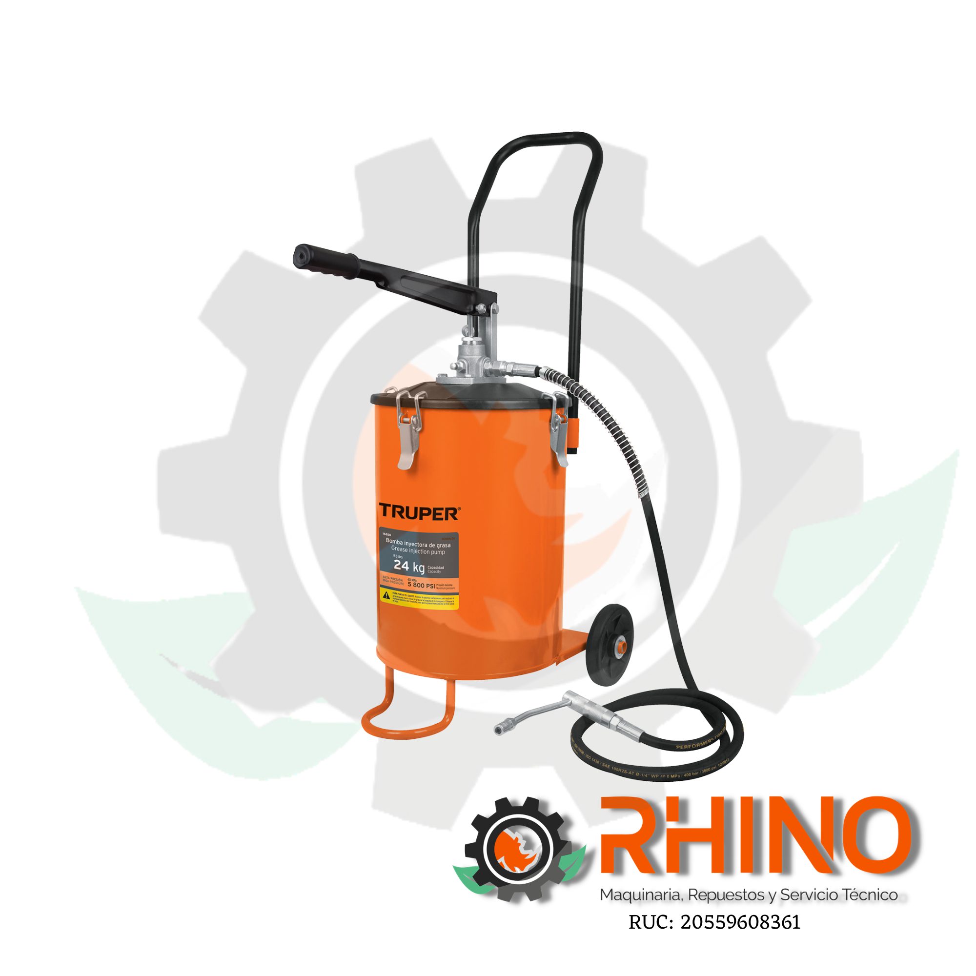 ENGRASADORA MANUAL DE 24 KG TRUPER BOMIN-24 16850