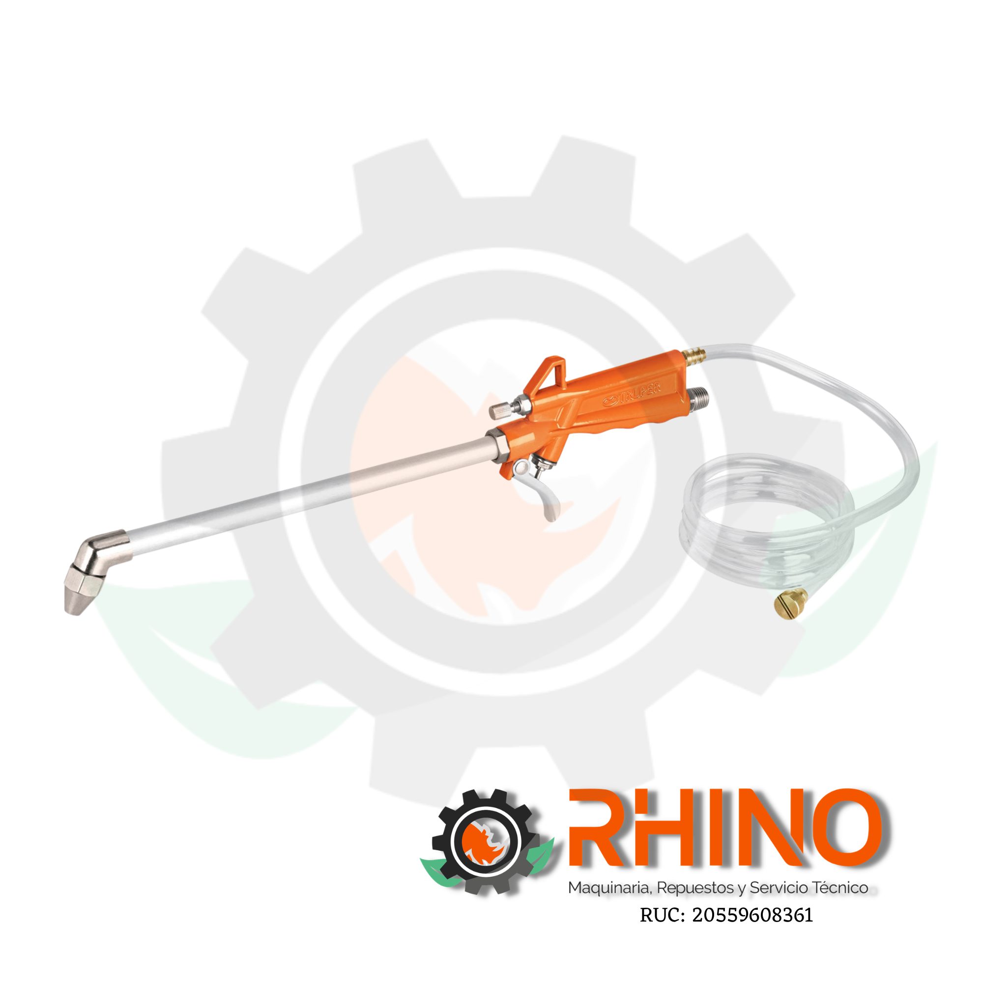 PISTOLA DE AIRE CON MANGUERA PARA LIMPIEZA DE MAQUINAS TRUPER PILIM-683 19237