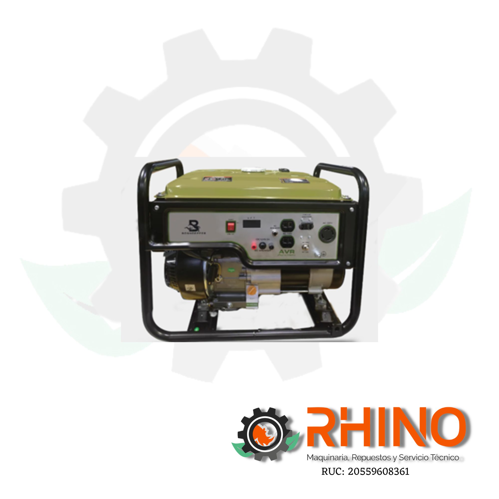 GENERADOR 3.7 KW GASOLINERO MONOFÁSICO BONHOEFFER BON-P-GG-3.7KW