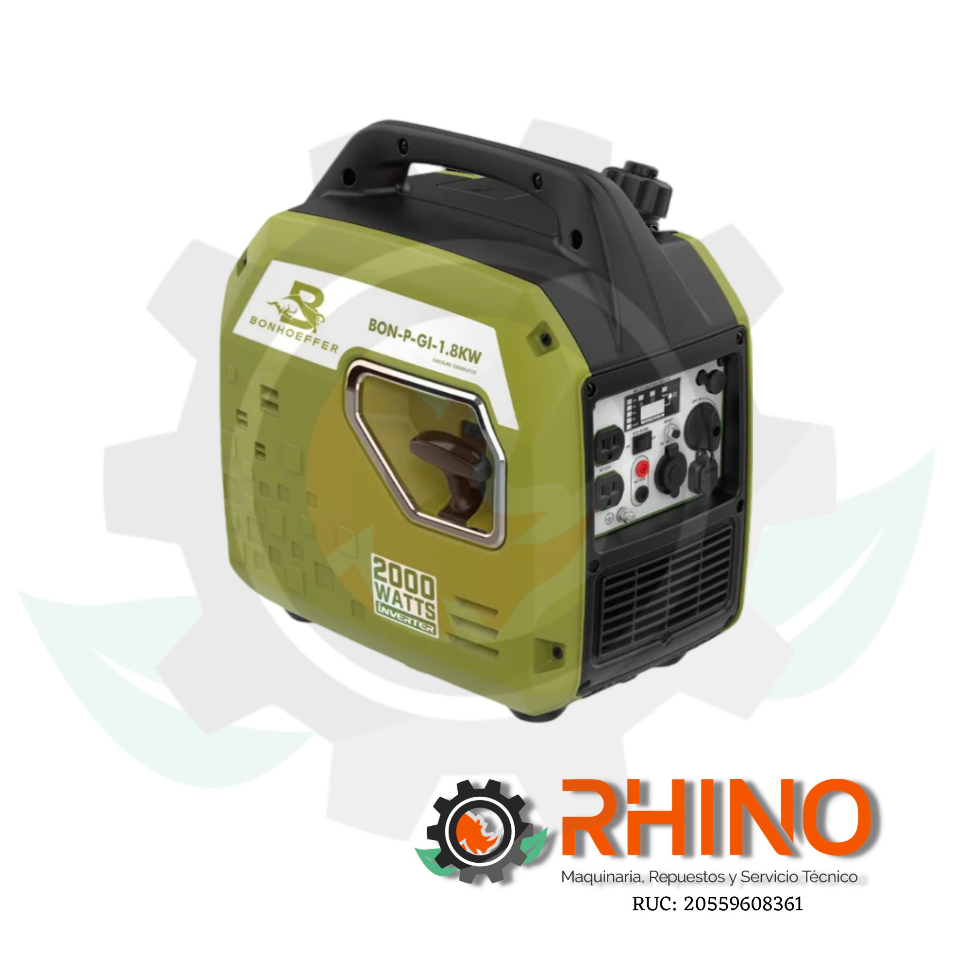 GENERADOR A GASOLINA DE 3HP INVERTER BONHOEFFER BON-P-GI-1.8KW