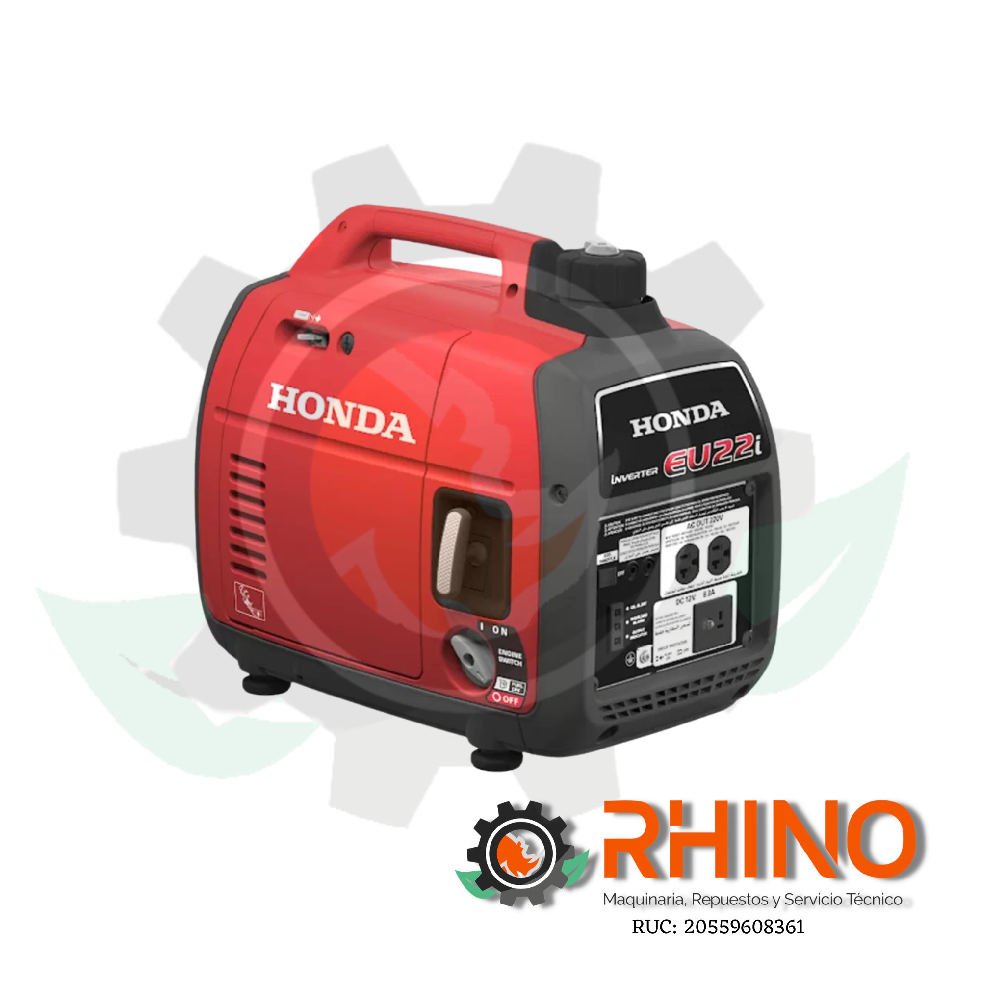 GENERADOR MONOFÁSICO 2,2 KW DE 4 TIEMPOS HONDA EU22I T S