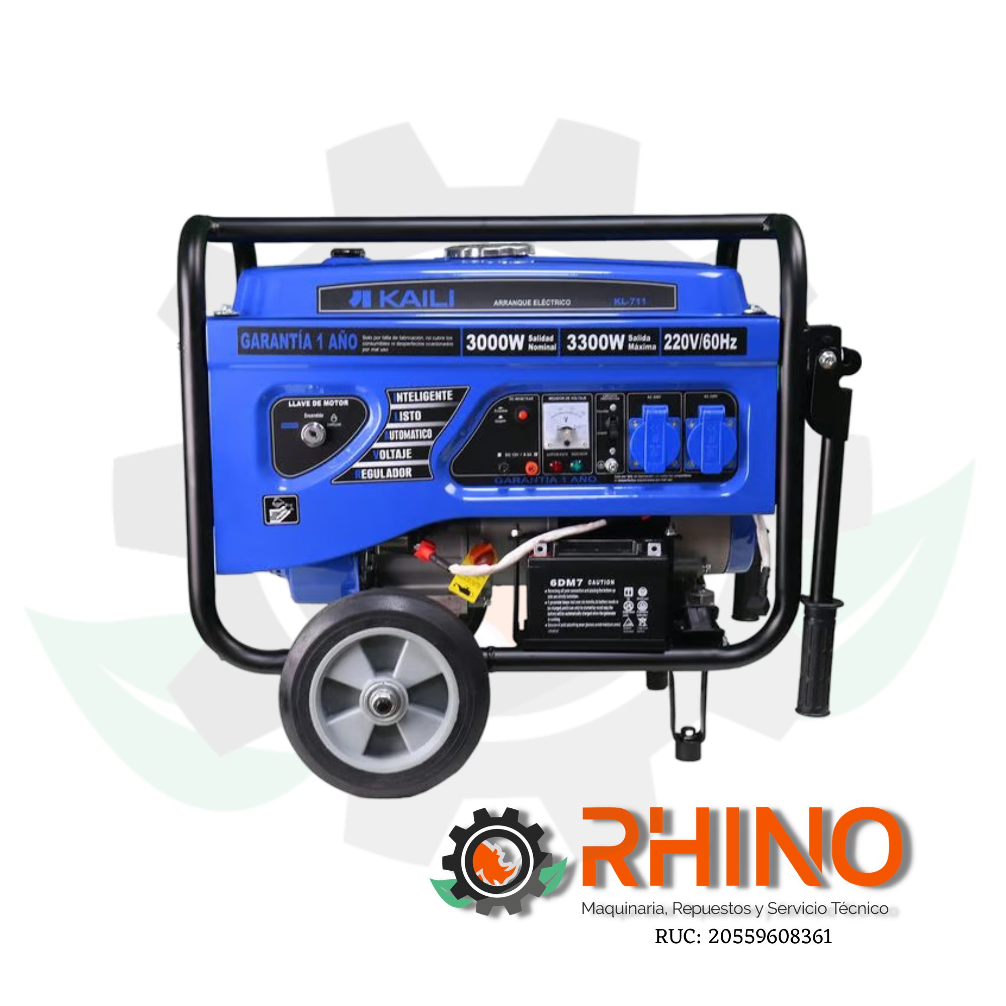 GENERADOR DE GASOLINA 3300W KAILI KL710