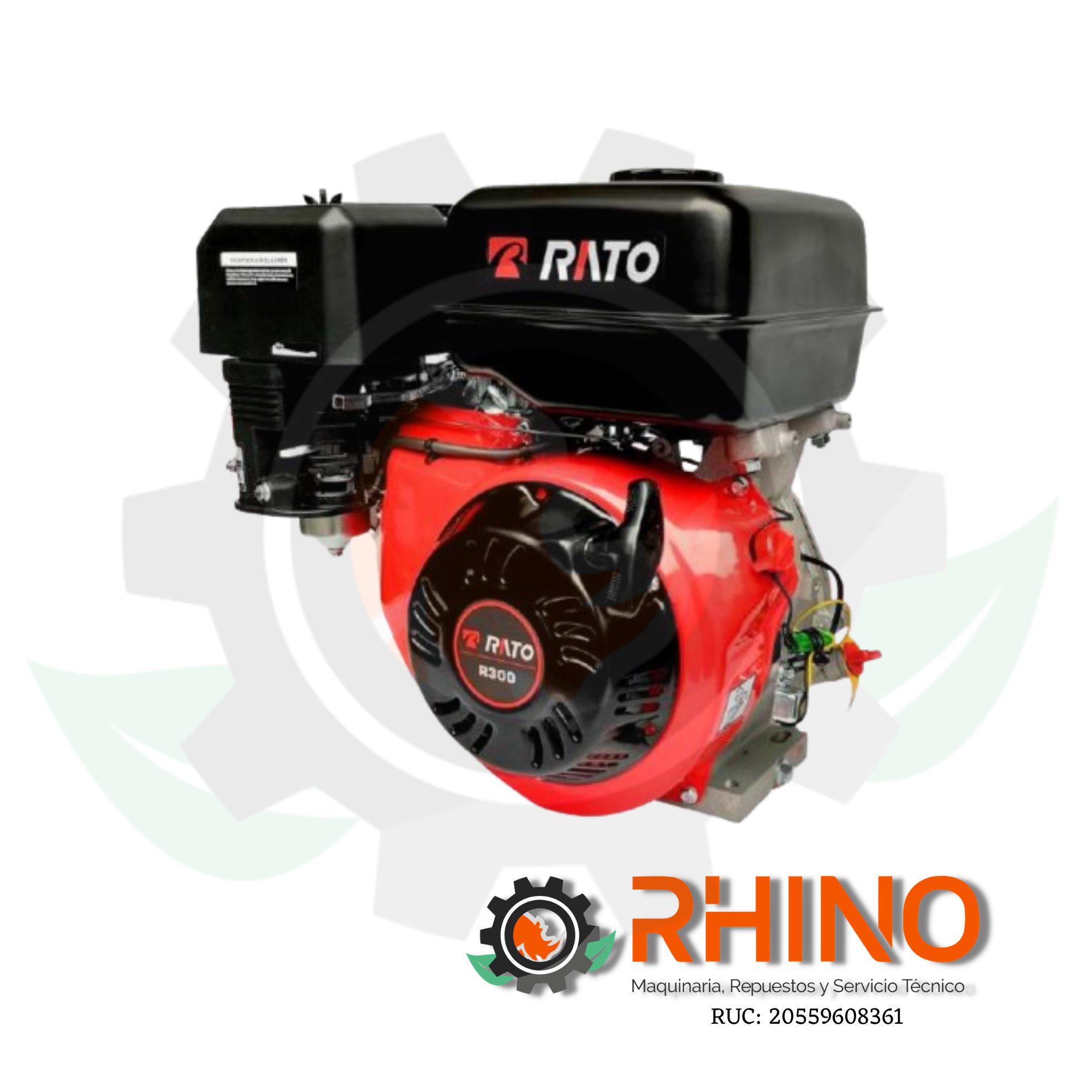MOTOR GASOLINERO 10 HP 4 TIEMPOS RATO R300