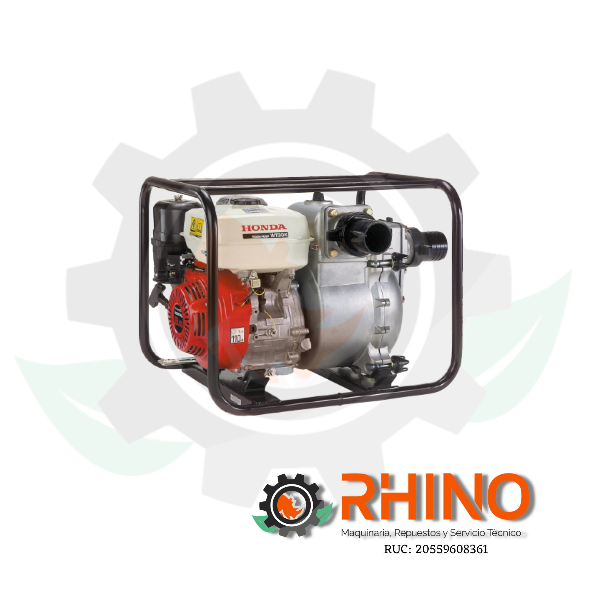 MOTOBOMBA DE 3" x 3" HONDA WT30XK4 DL
