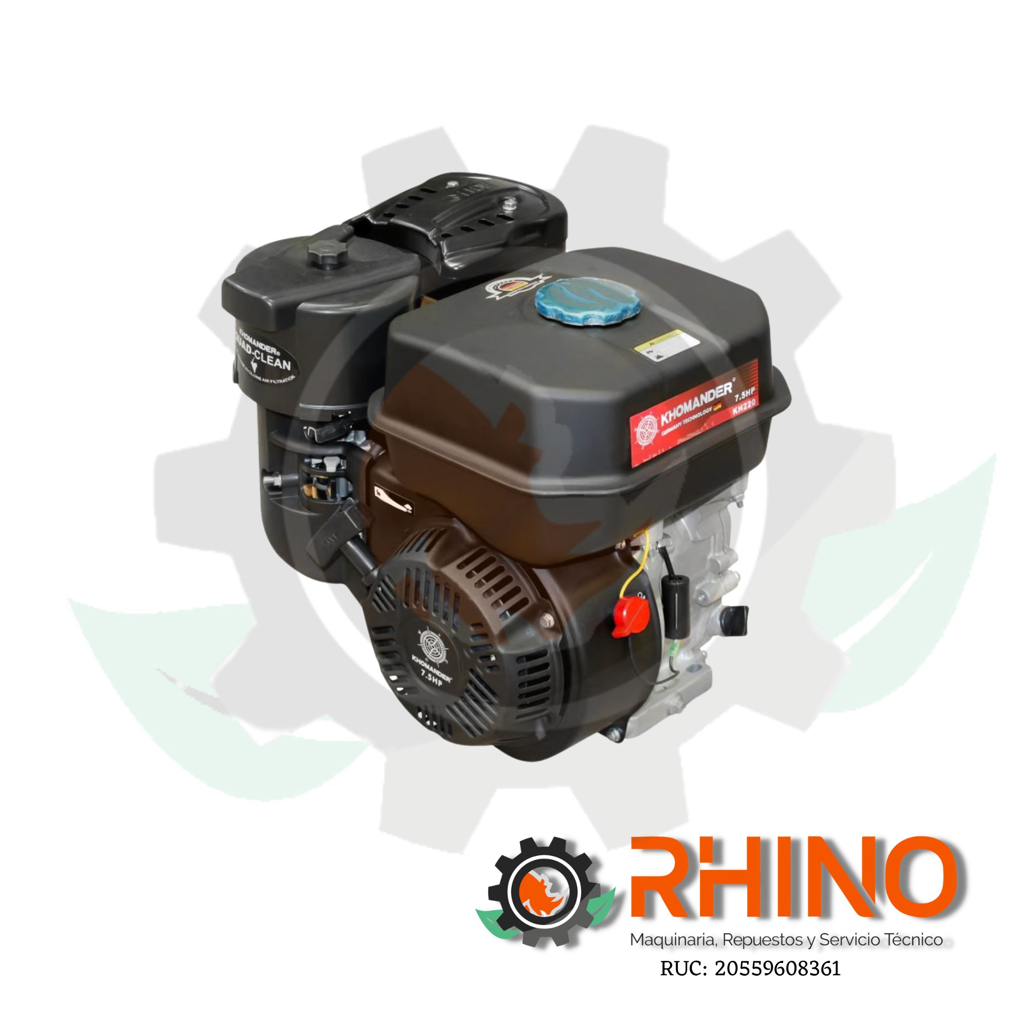 MOTOR GASOLINERO 7.5 KHOMANDER HP KH220