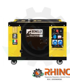 GENERADOR DIESEL SILENCIOSO TRIFÁSICO 220V 7KW BONELLY 10000S.T3/220
