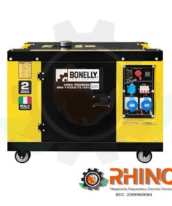 GENERADOR DIESEL SILENCIOSO TRIFÁSICO 220V 8KW BONELLY 11000S.T3/220