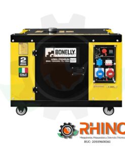GENERADOR DIESEL SILENCIOSO TRIFÁSICO 380V 9KW BONELLY 13000.T3/380