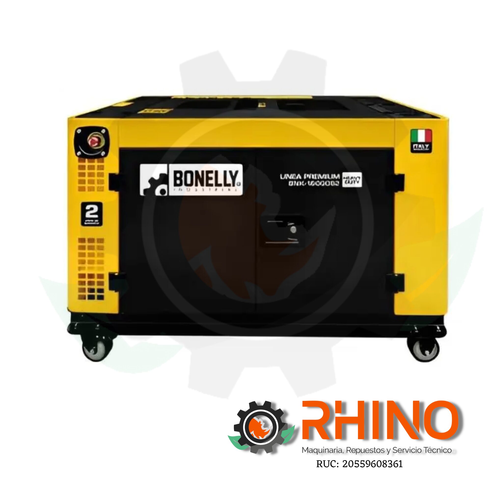 GENERADOR DIESEL SILENCIOSO MONOFÁSICO 220V 12KW BONELLY BNK-18000S2