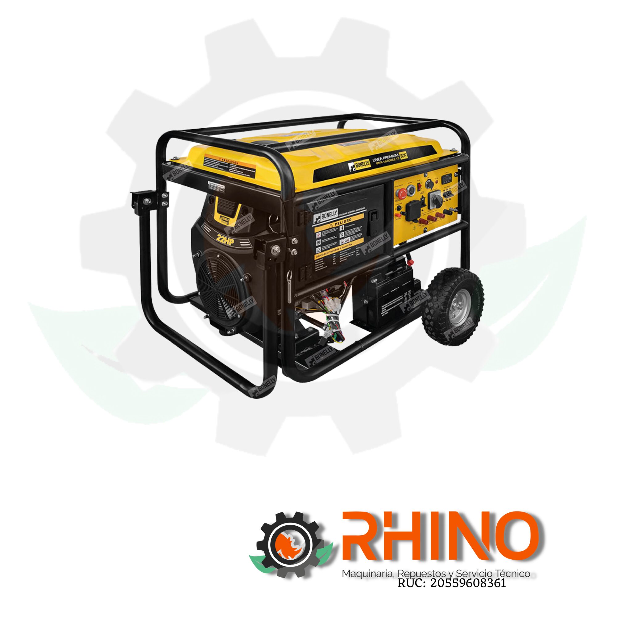 GENERADOR GASOLINERO 13KW BONELLY BNR-16000E2.T3
