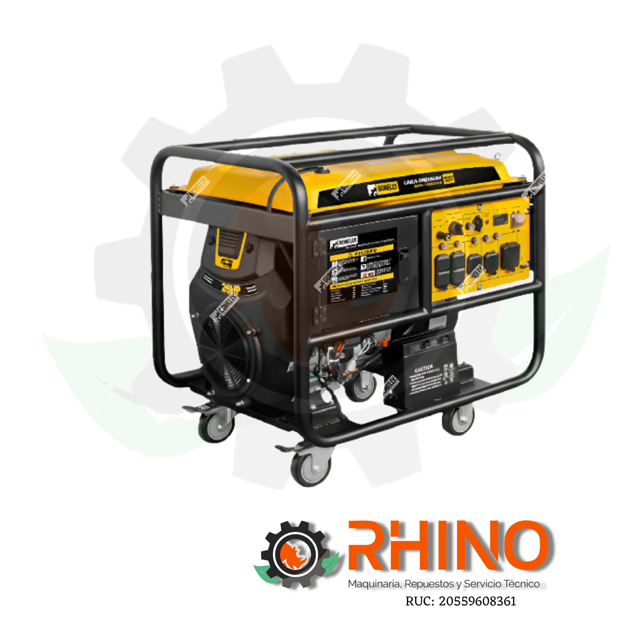 GENERADOR GASOLINERO 13KW BONELLY BNR-16000E2.T3/220