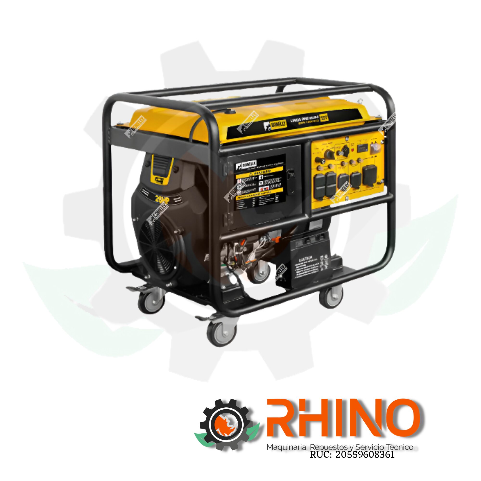 GENERADOR GASOLINERO 13KW BONELLY BNR-16000E2.T3/380
