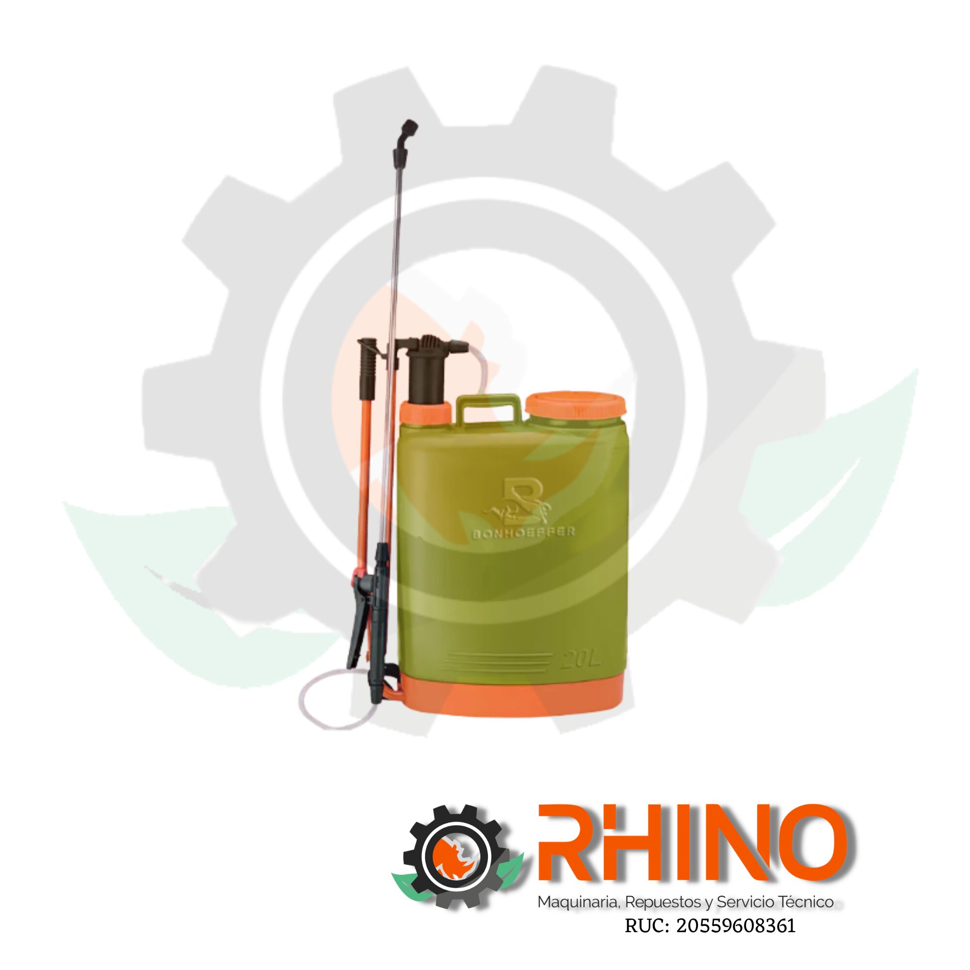 FUMIGADORA MANUAL 20L BONHOEFER BON-P-EMS-20