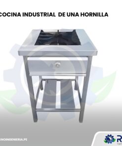 COCINA INDUSTRIAL DE UNA HORNILLA CI1H40 - 201