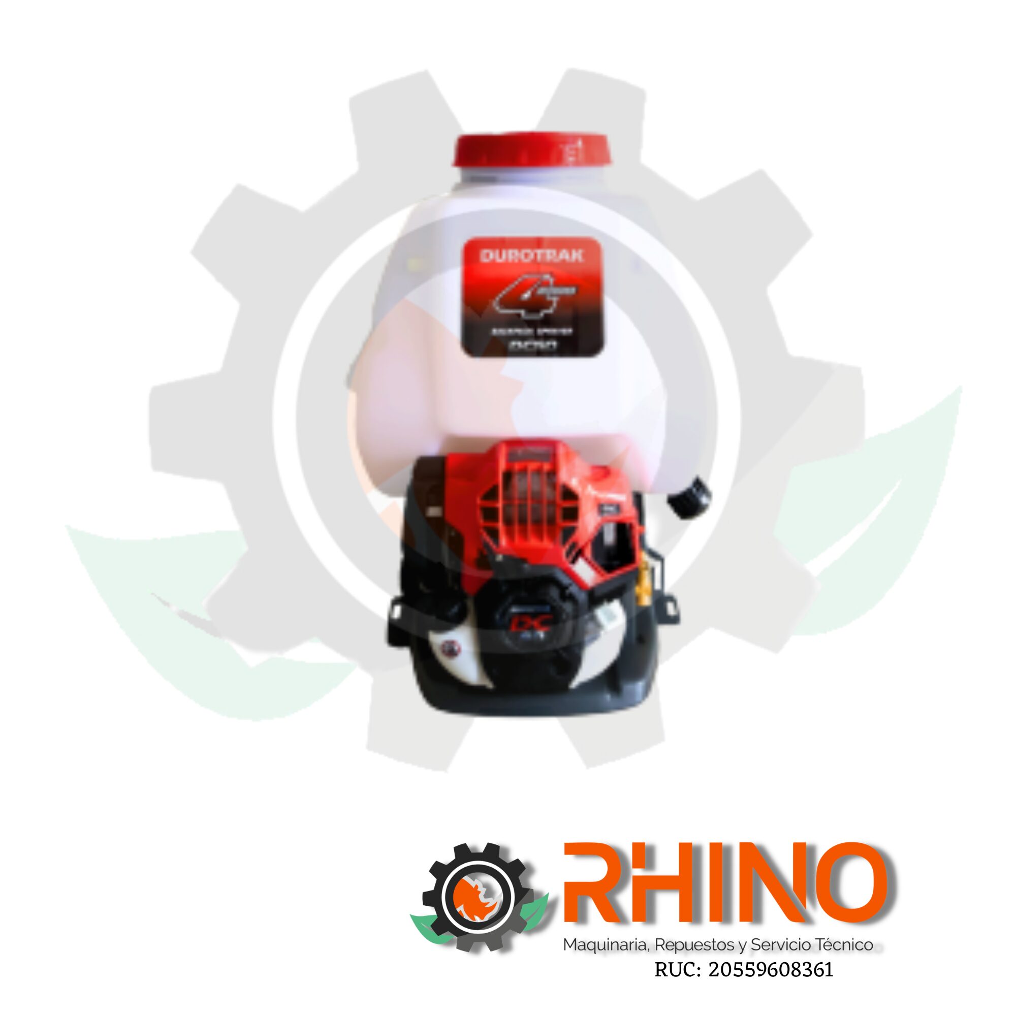 MOTOFUMIGADORA 20LT, 1.6HP DUROTRAK DC50