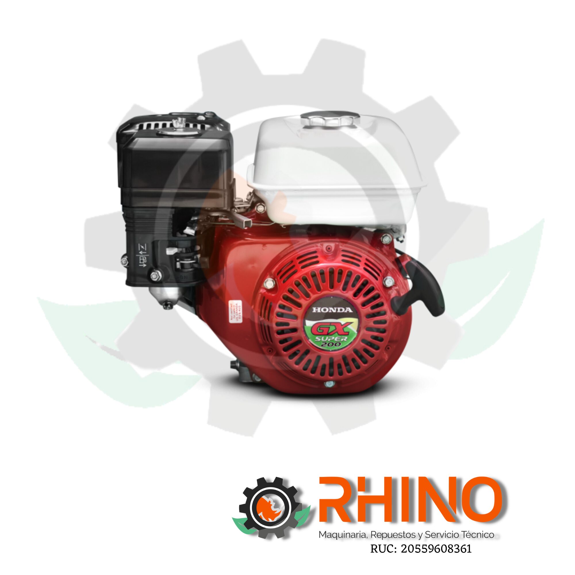 MOTOR MULTIPROPOSITO 4 TIEMPOS 6.5 HP HONDA GX200T2 CHBR