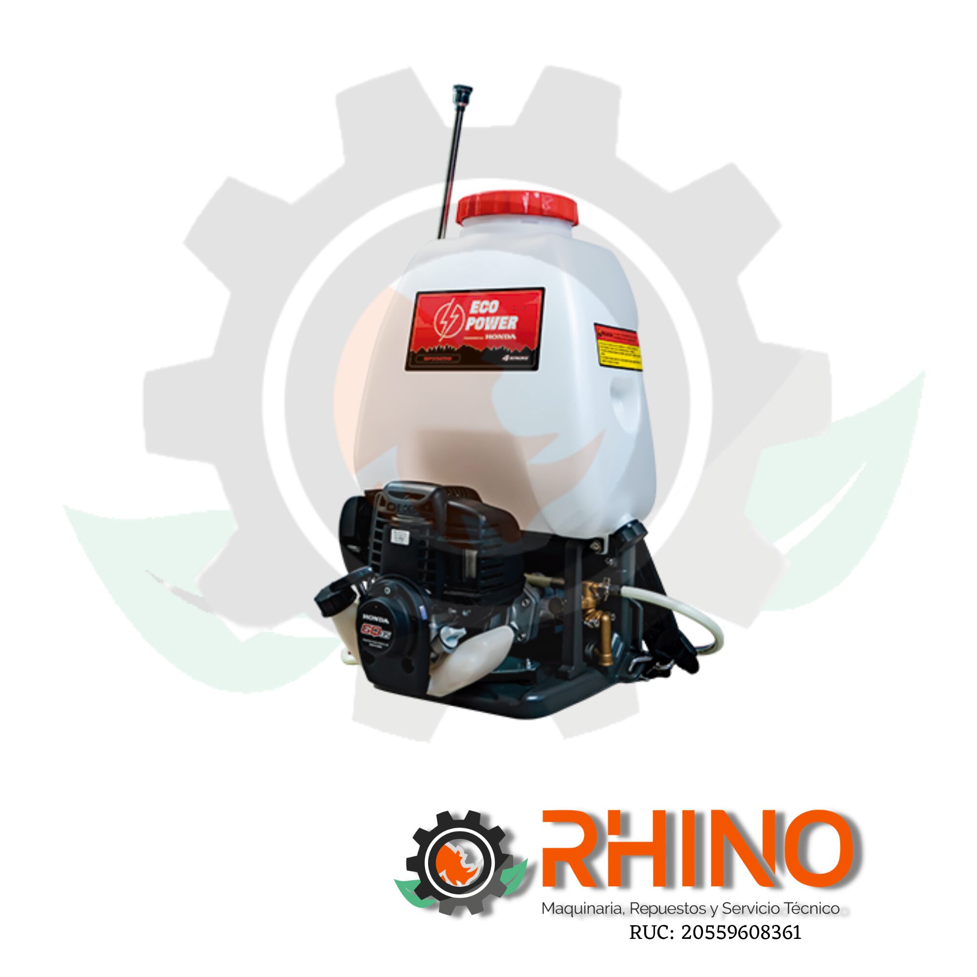MOCHILA FUMIGADORA 25LT CON MOTOR HONDA SP3525Q GQ