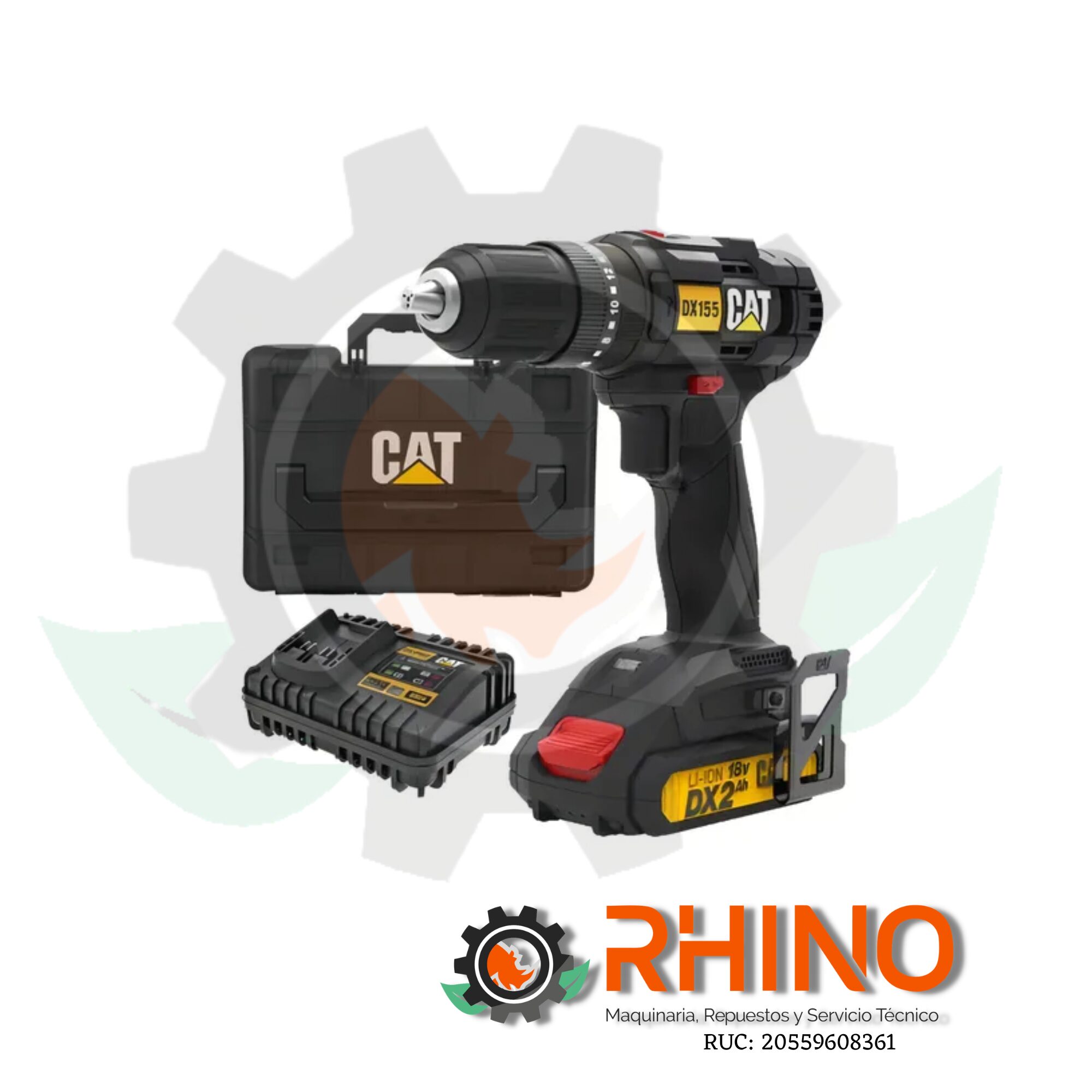 TALADRO ATORNILLADOR 18V CAT DX155