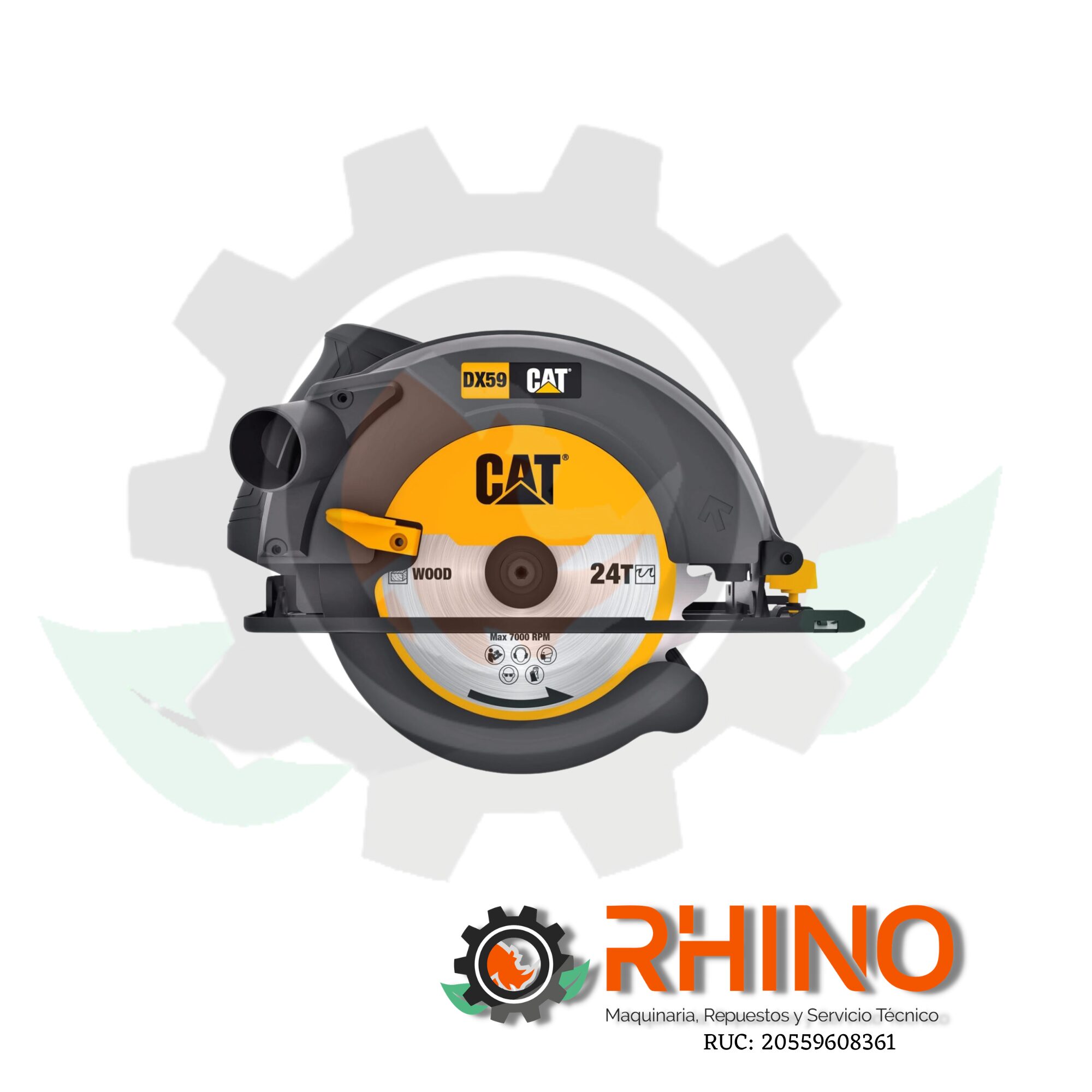 SIERRA CIRCULAR 7 1/4" 185 mm CAT DX59