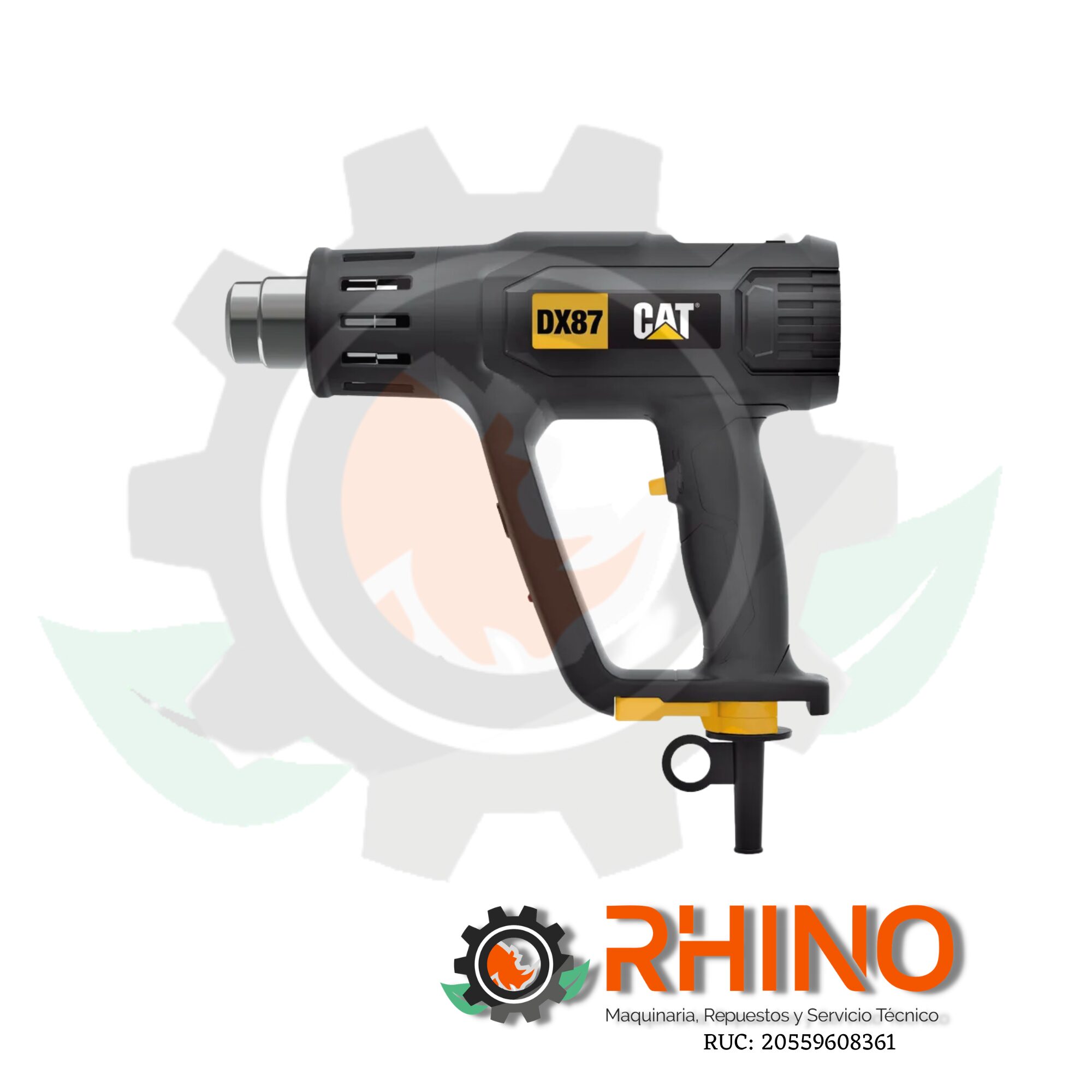 PISTOLA DE CALOR 2000W CAT DX87