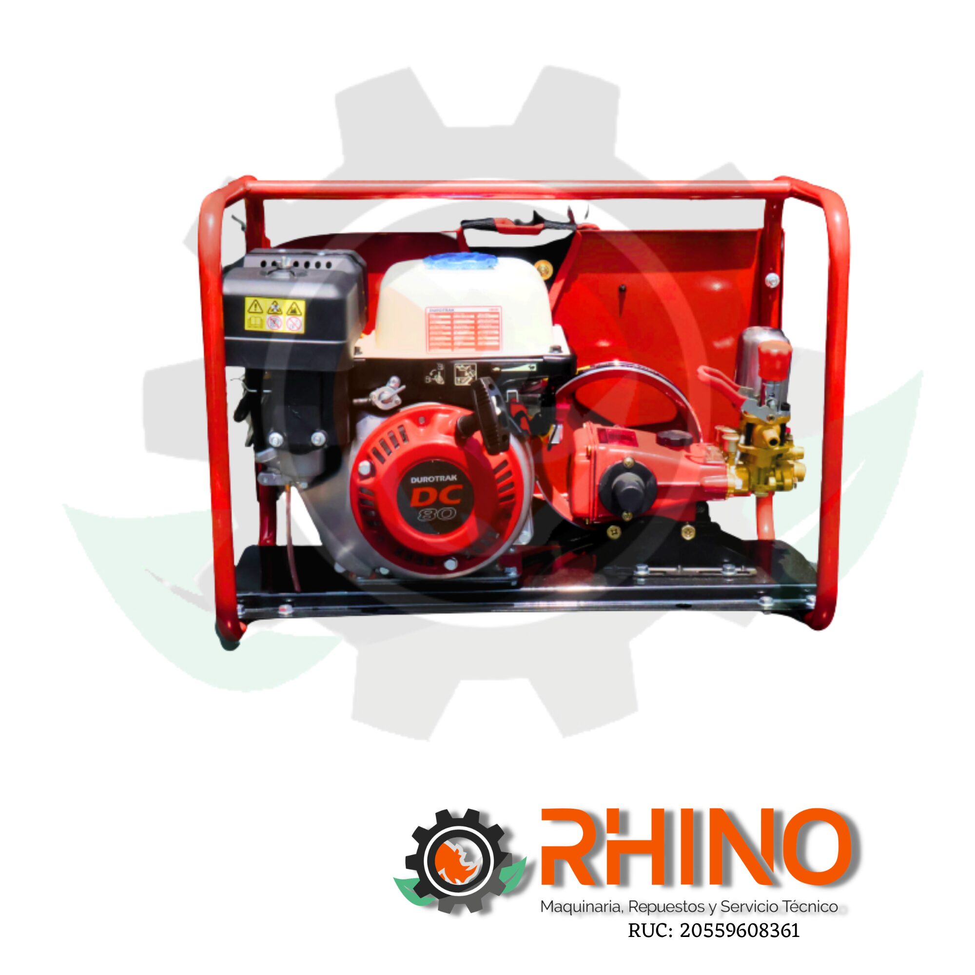 MOTOFUMIGADORA ESTACIONARIA 2HP DUROTRAK DC80