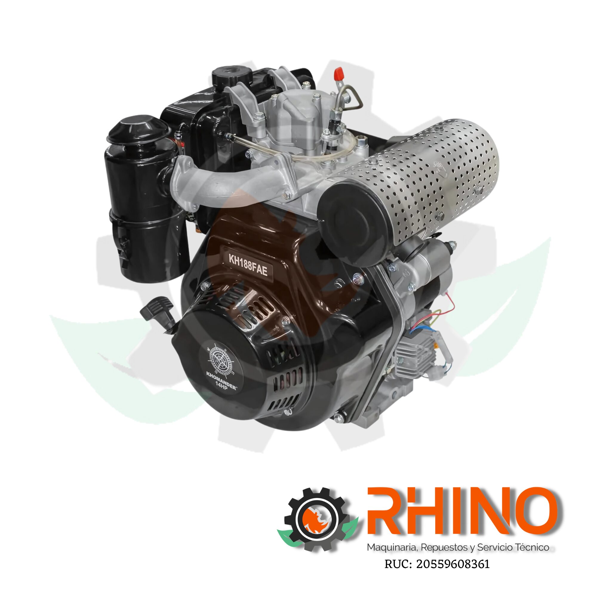 MOTOR PETROLERO 14 HP KHOMANDER KH188FAE