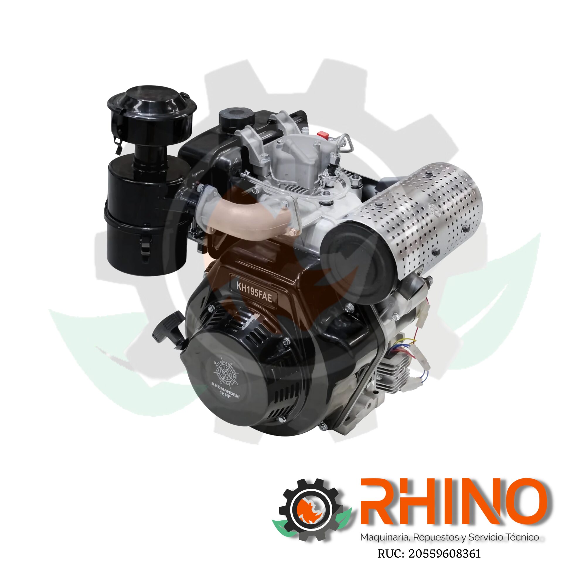 MOTOR PETROLERO 18 HP KHOMANDER KH195FAE