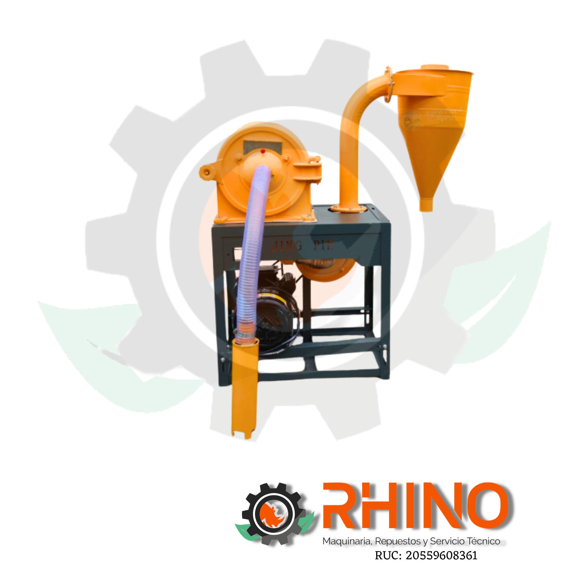 MOLINO SEMI-INDUSTRIAL ELECTRICO SUCCIONADOR 4HP SC7-MS200