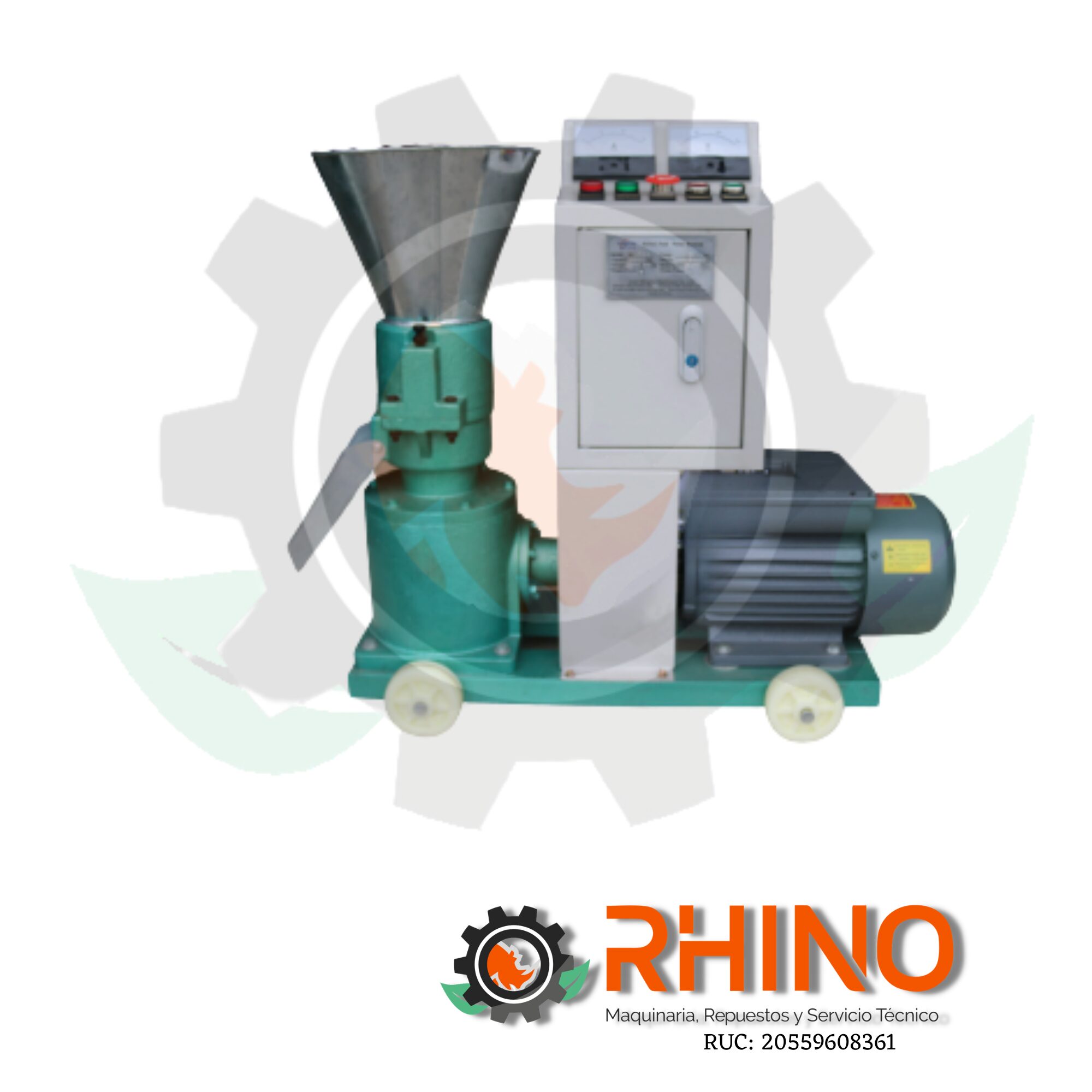 PELETIZADORA CON PANEL DE CONTROL ELÉCTRICA 4HP SC7-PPCE4