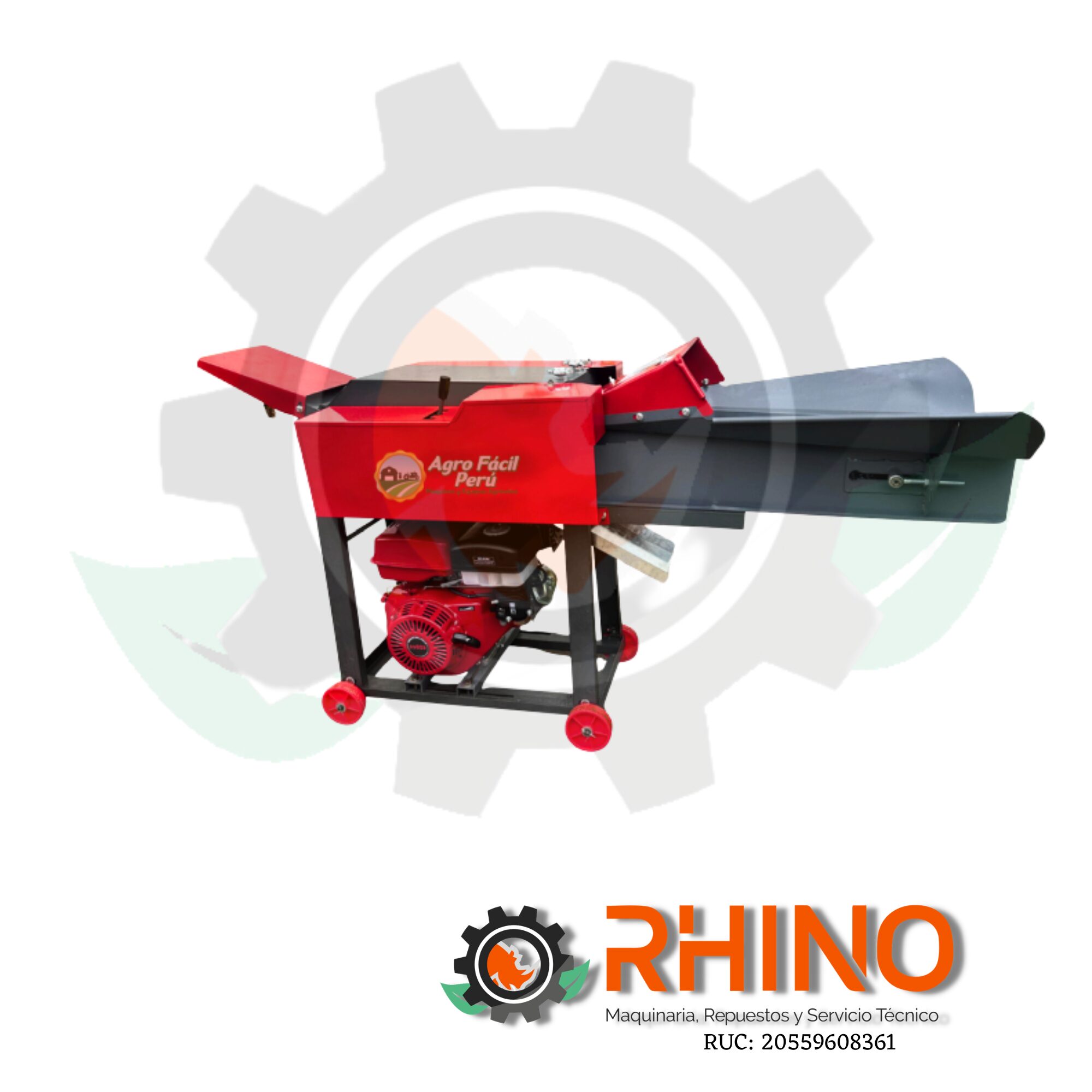 PICADORA DE FORRAJE GASOLINERA 9HP SC7-PFG25