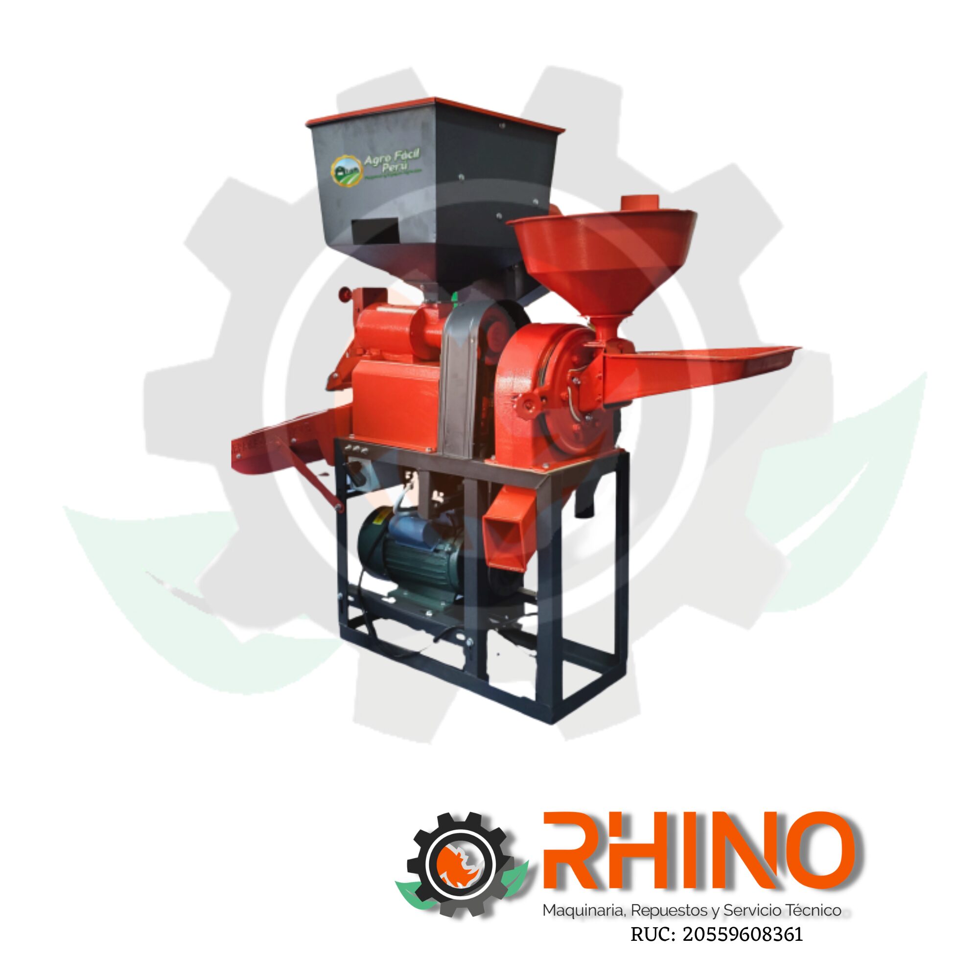 PILADORA MOLINO DE ARROZ 3HP SC7-PMA30