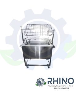 CAJA CHINA CON PARRILLA Y CHANCO AL PALO