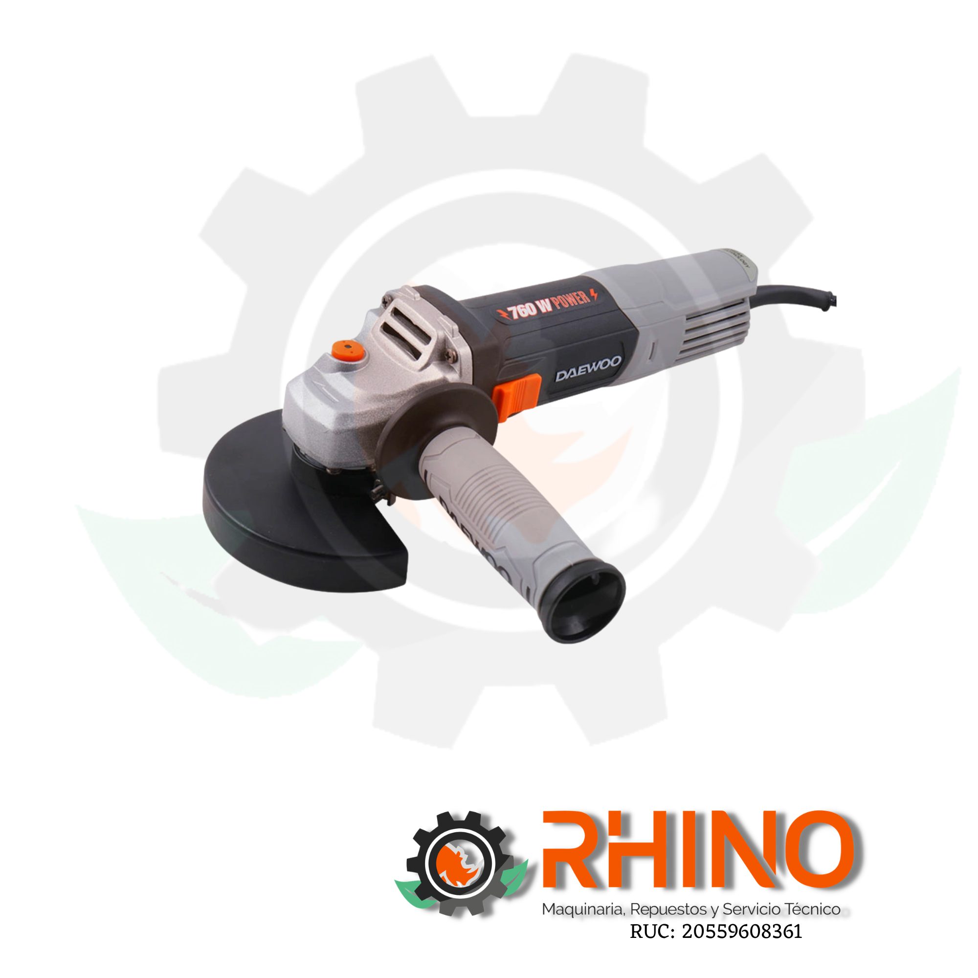 AMOLADORA 4 ½” 760W DAEWOO DAAG115-76L