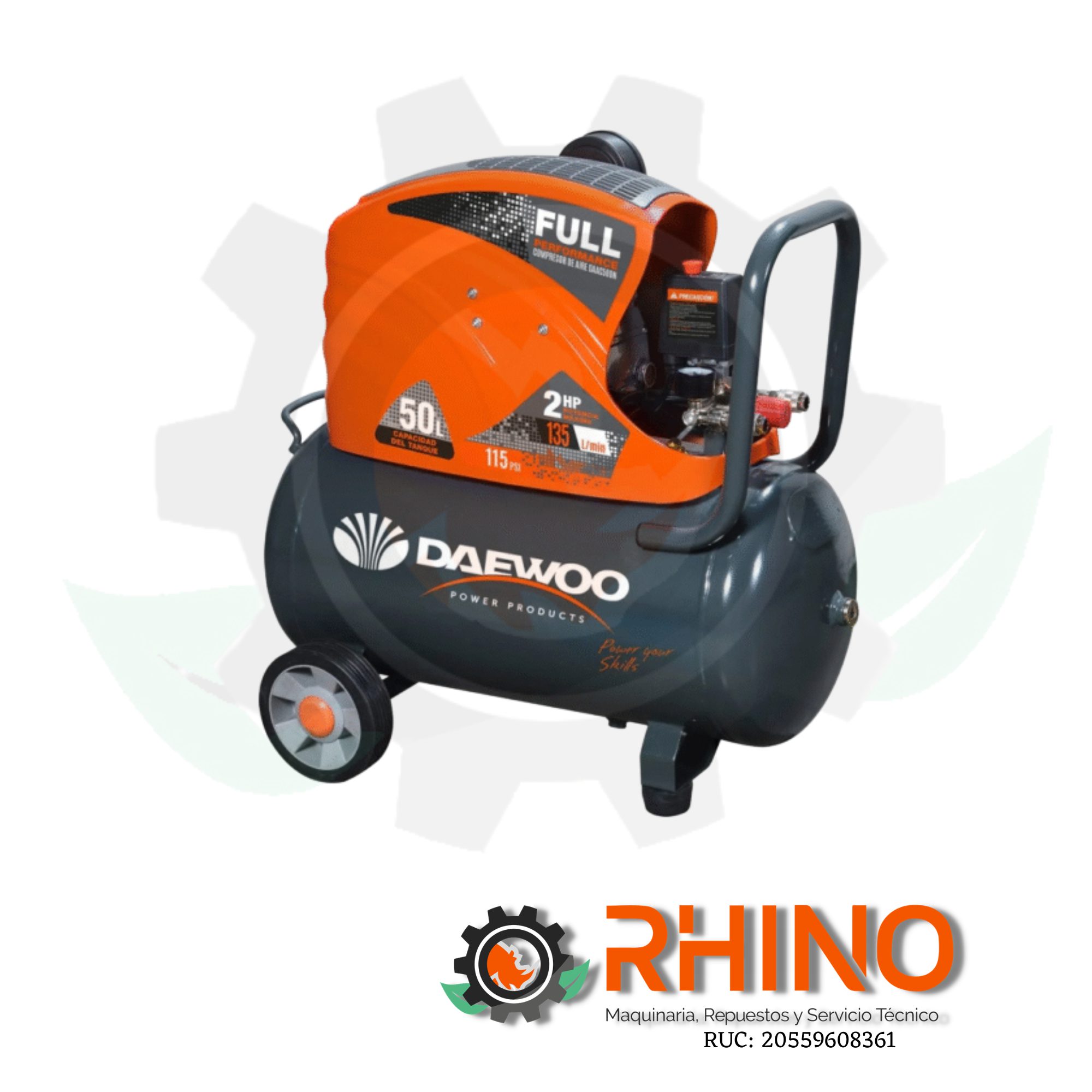COMPRESORA 2.5 HP 1.87 KW DAEWOO DAC50D