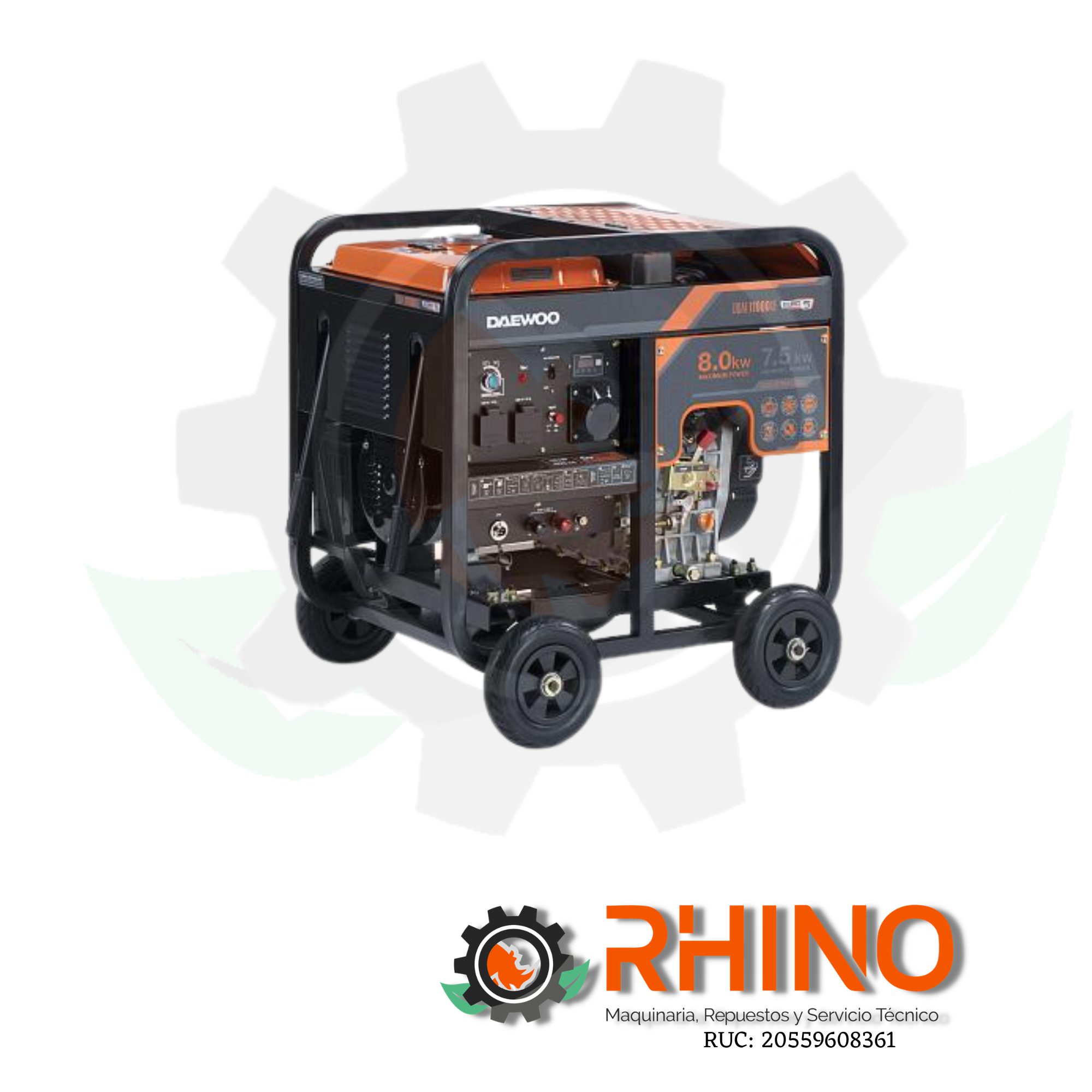 GENERADORA PETROLERO 8.0kW DAEWOO DDAE11000XE