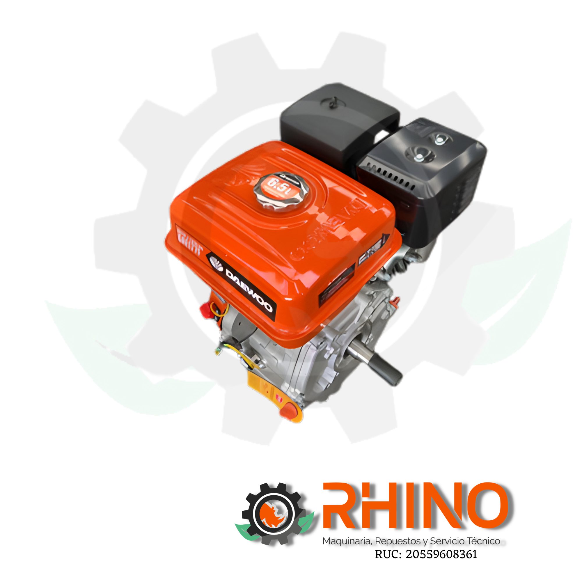 MOTOR GASOLINERO 9 HP 6.7 KW DAEWOO GAE177F