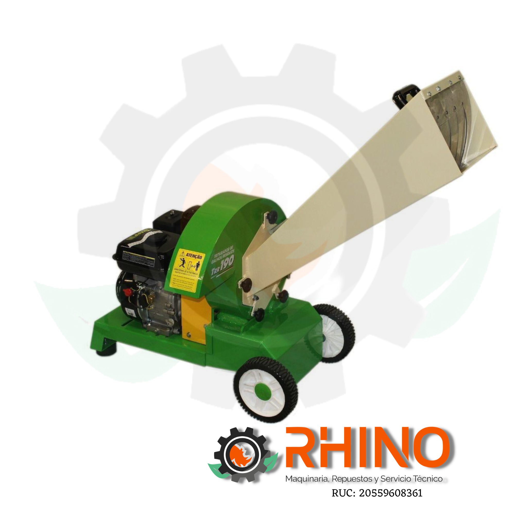 TRITURADOR DE RAMAS Y RESIDUOS SIN MOTOR TRAPP TRR-190