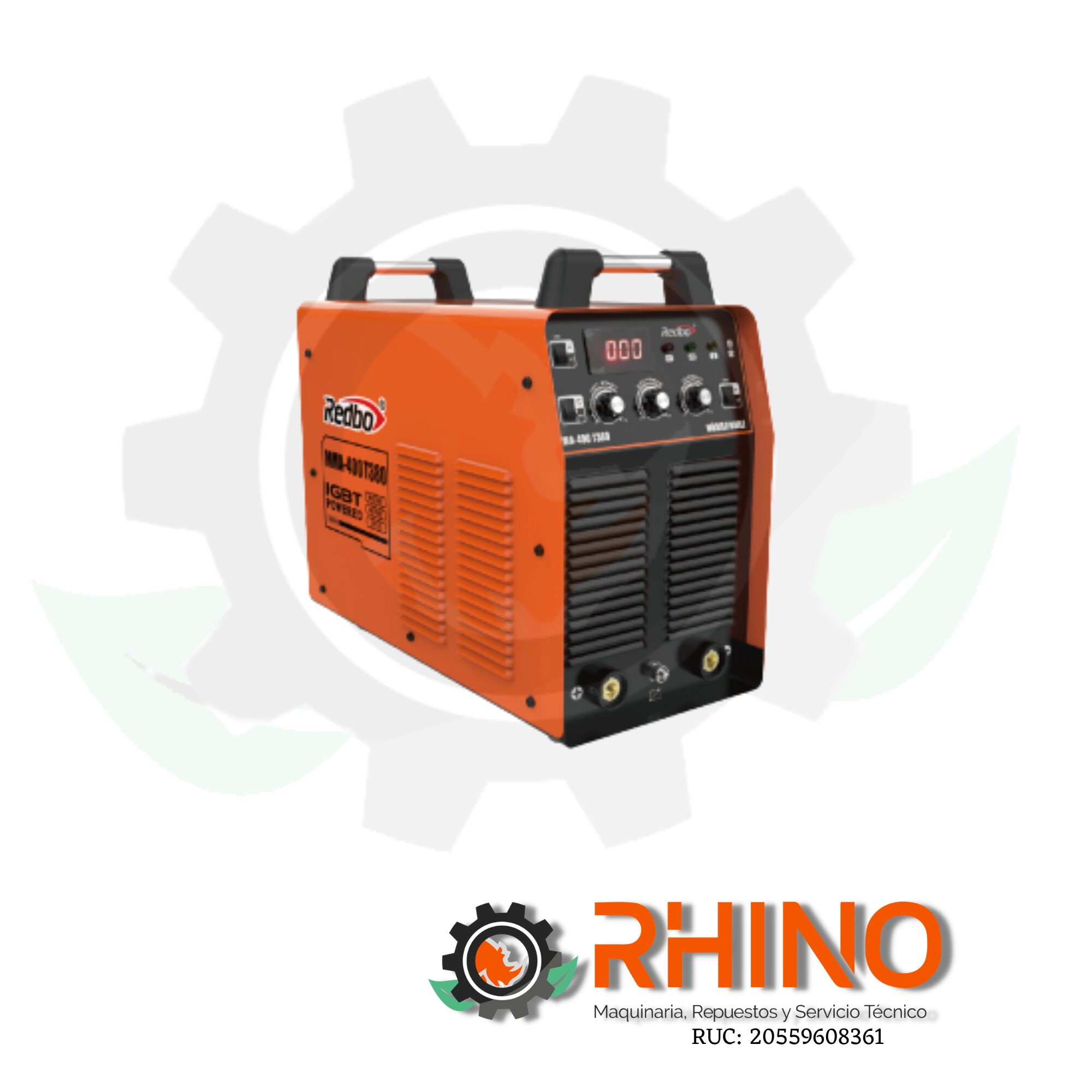 SOLDADORA INVERTER 3P 380V REDBO MMA-400 T380