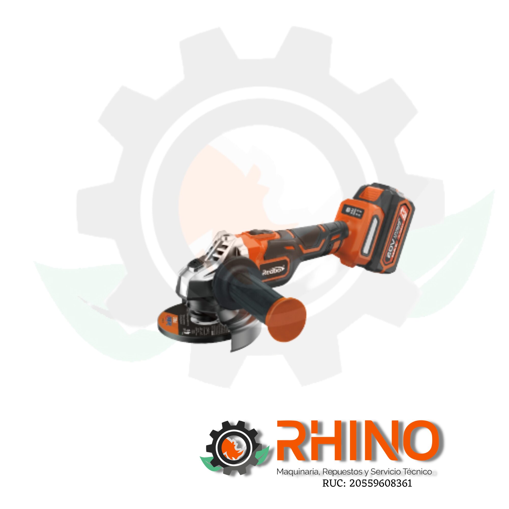 ESMERIL ANGULAR INALÁMBRICO BRUSHLESS REDBO RB-20/412 BL