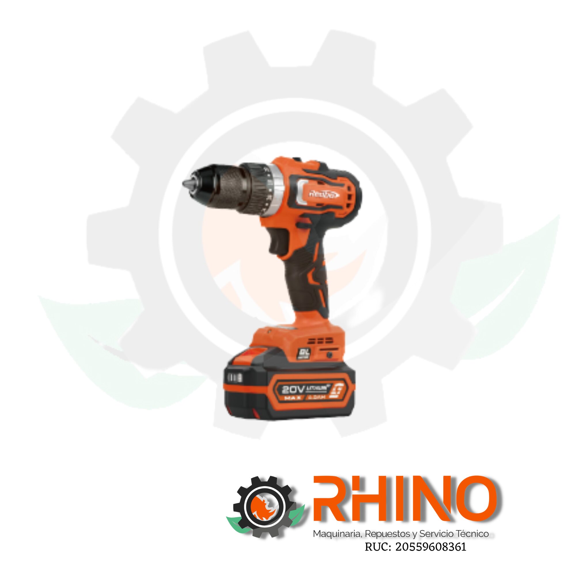 TALADRO INALÁMBRICO 13MM REDBO RB-20PBL