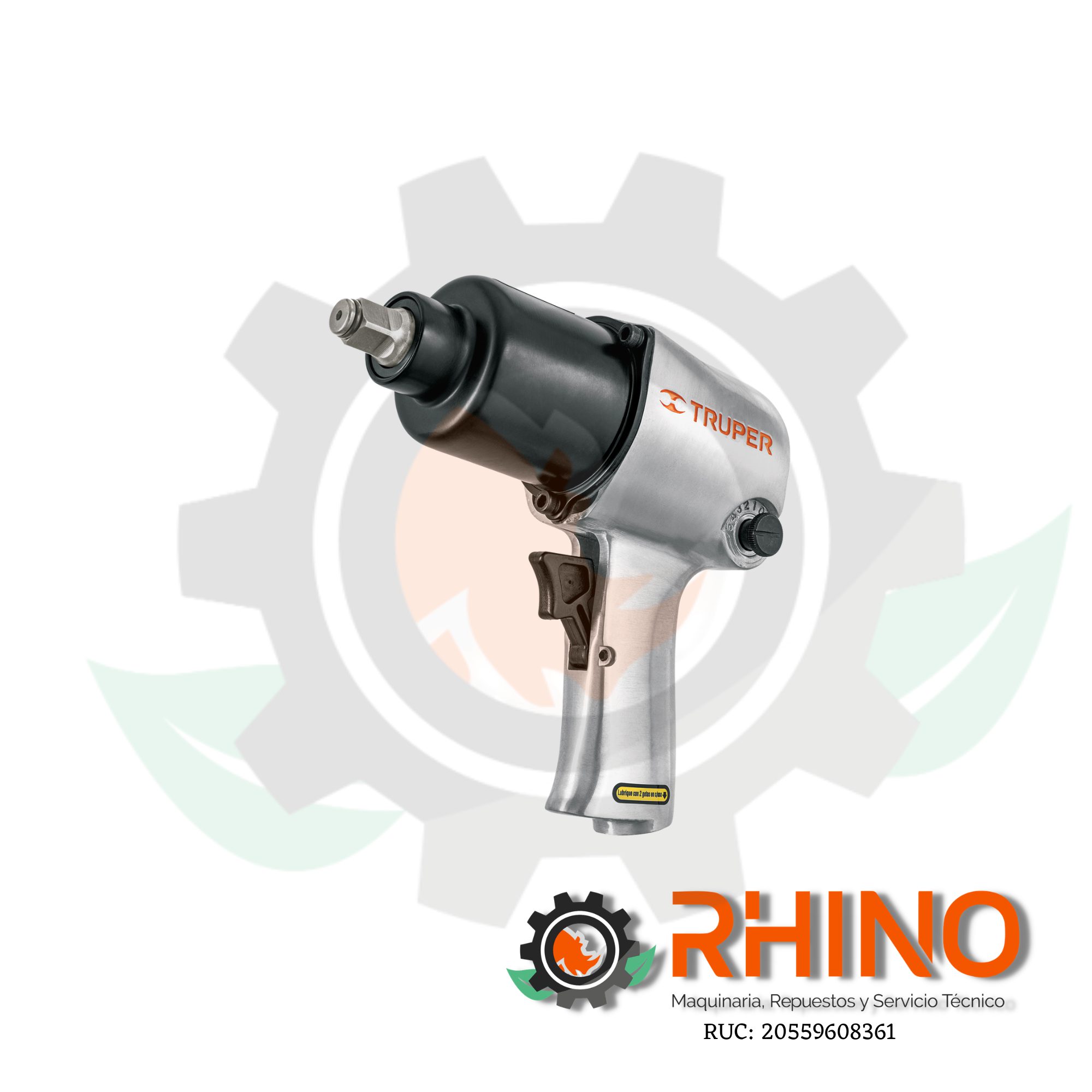 LLAVE DE IMPACTO NEUMÁTICA INDUSTRIAL 1/2" TRUPER TPN-734-2 11187